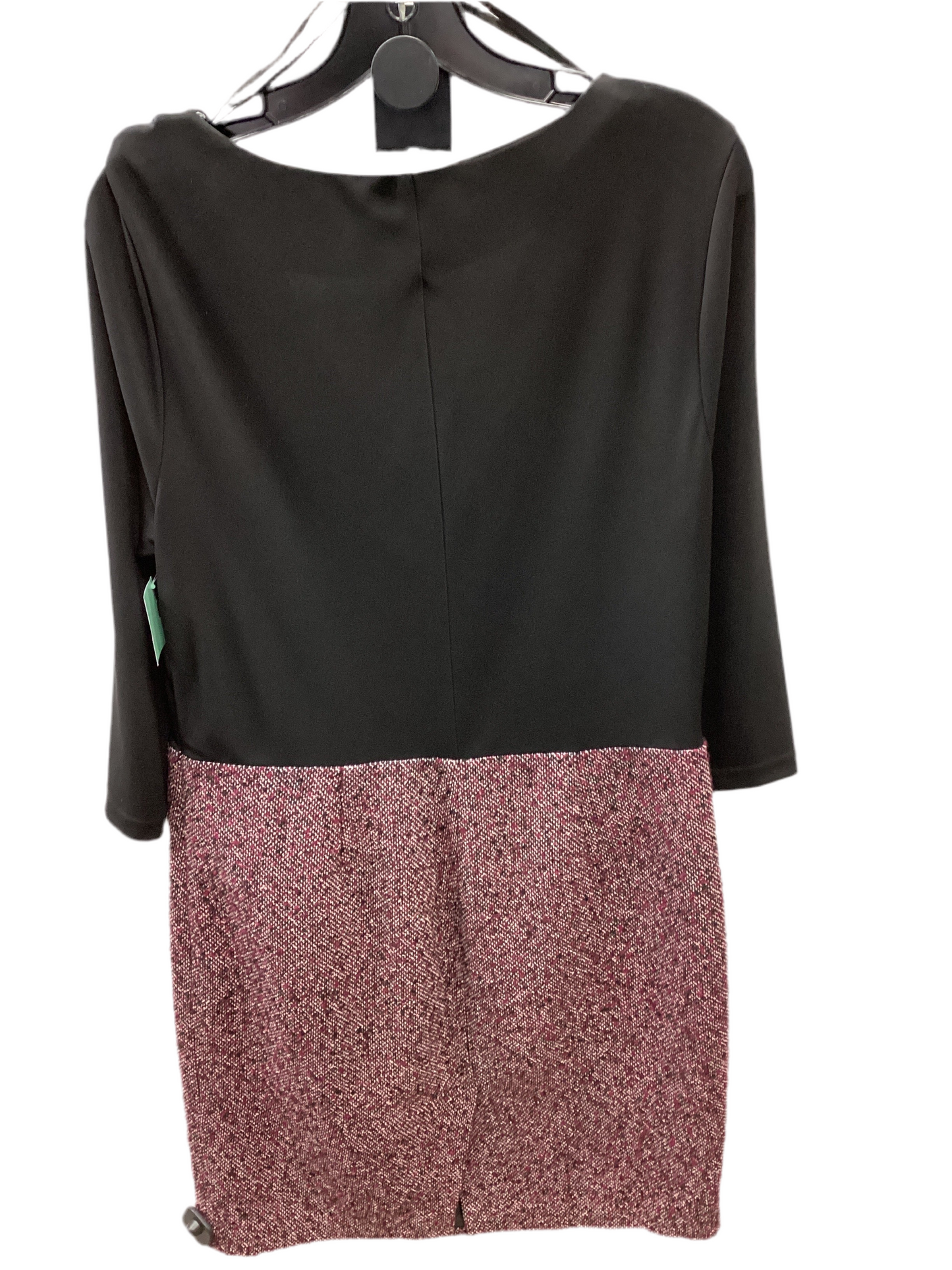 Dress Casual Midi By Talbots In Black, Size:14