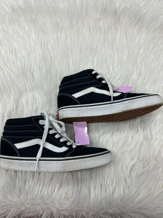 Shoes Sneakers By Vans In Black, Size:7