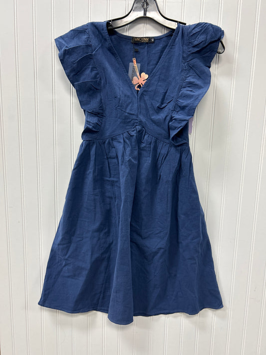 Dress Casual Midi By Clothes Mentor In Navy, Size:Xs