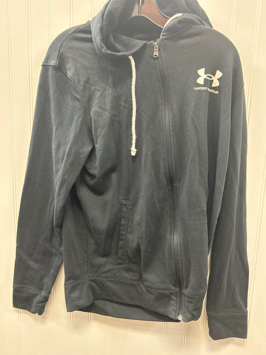 Sweatshirt Hoodie By Under Armour In Black, Size:M