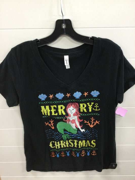 Top Ss By Clothes Mentor In Black, Size:Xl