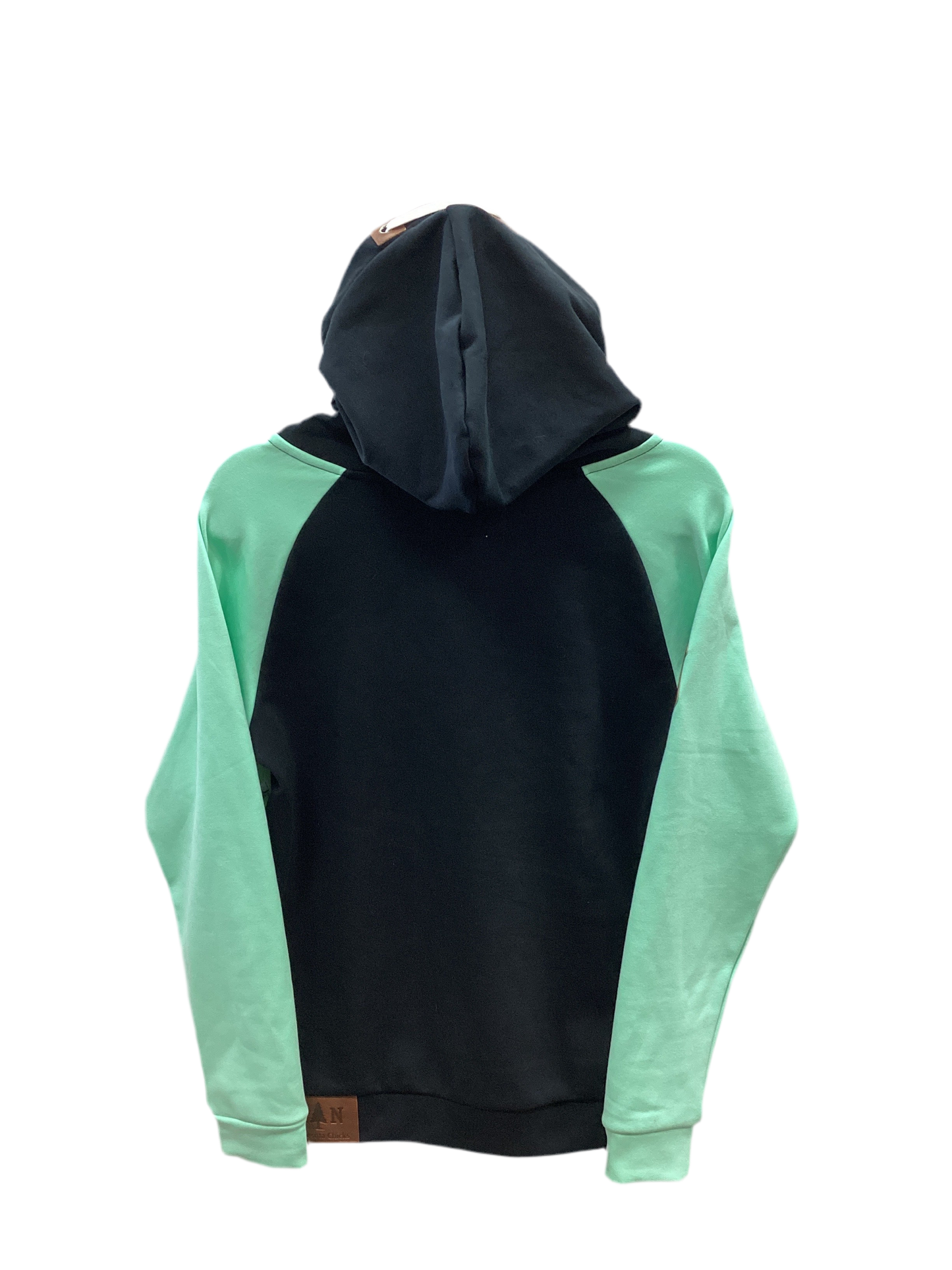 Sweatshirt Hoodie By Cmc In Black & Green, Size:S