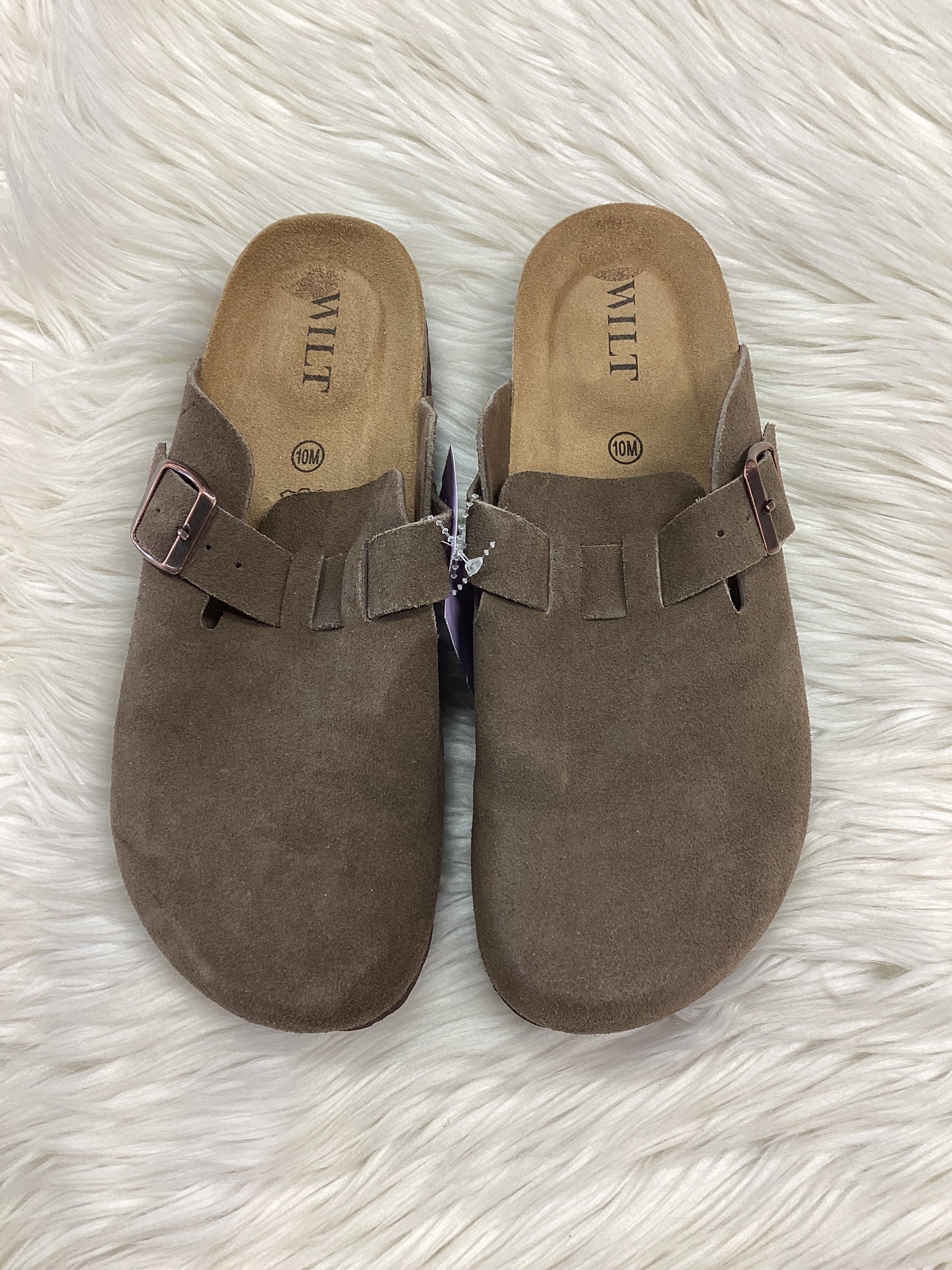 Shoes Flats By Wilt In Brown, Size:10