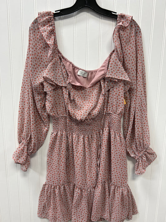Dress Casual Midi By Dress Forum In Floral Print, Size:M