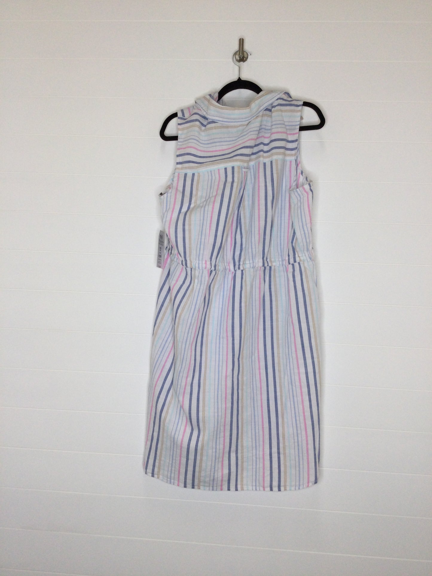 White Dress Casual Short Time And Tru, Size 2x