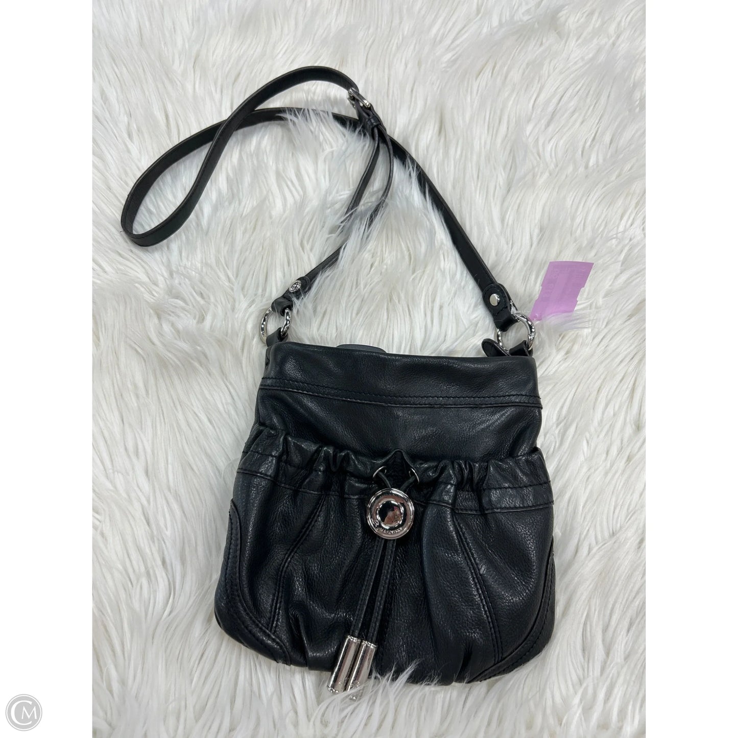 Handbag Leather By B. Makowsky, Size: Small