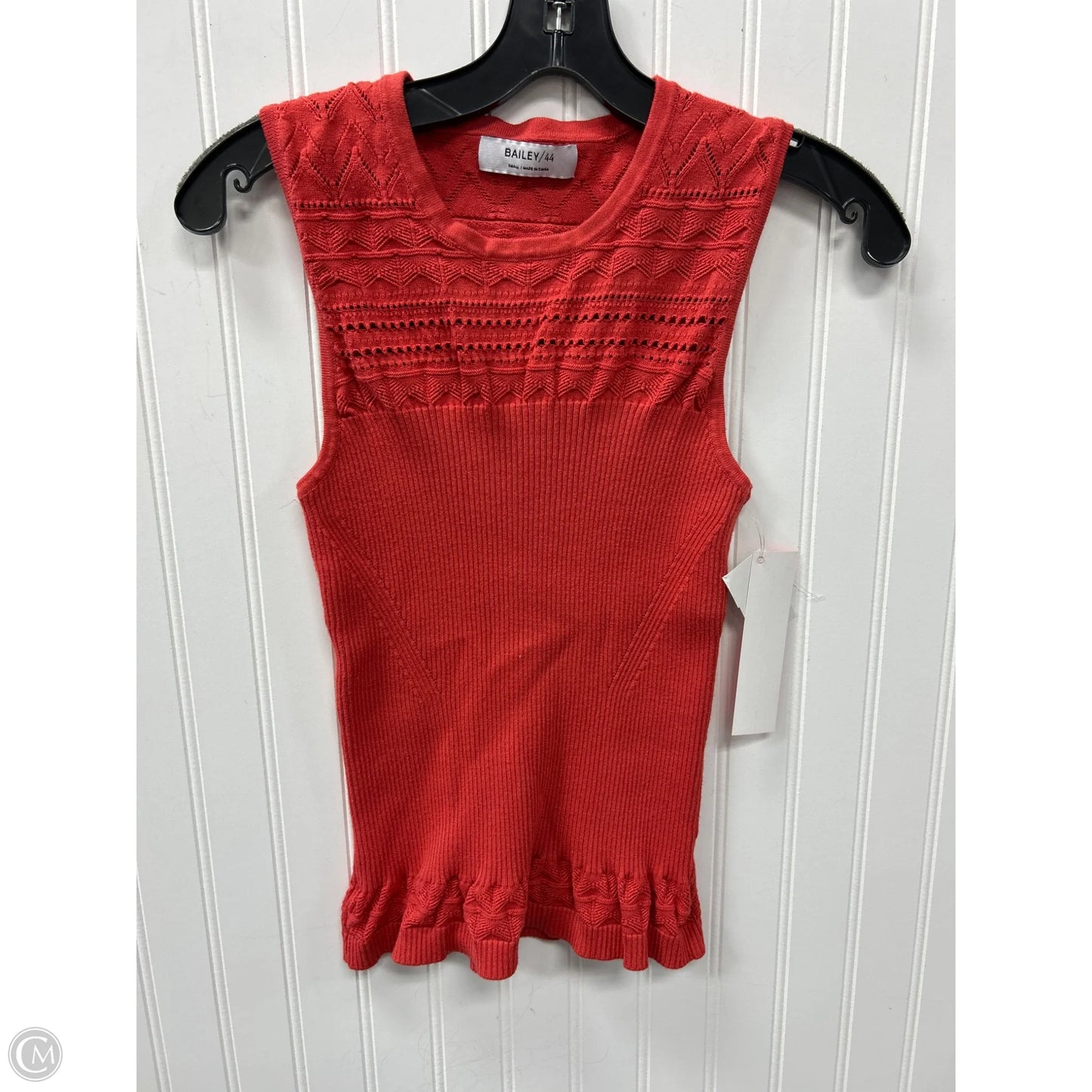 Top Sleeveless By Bailey 44 In Orange, Size: S