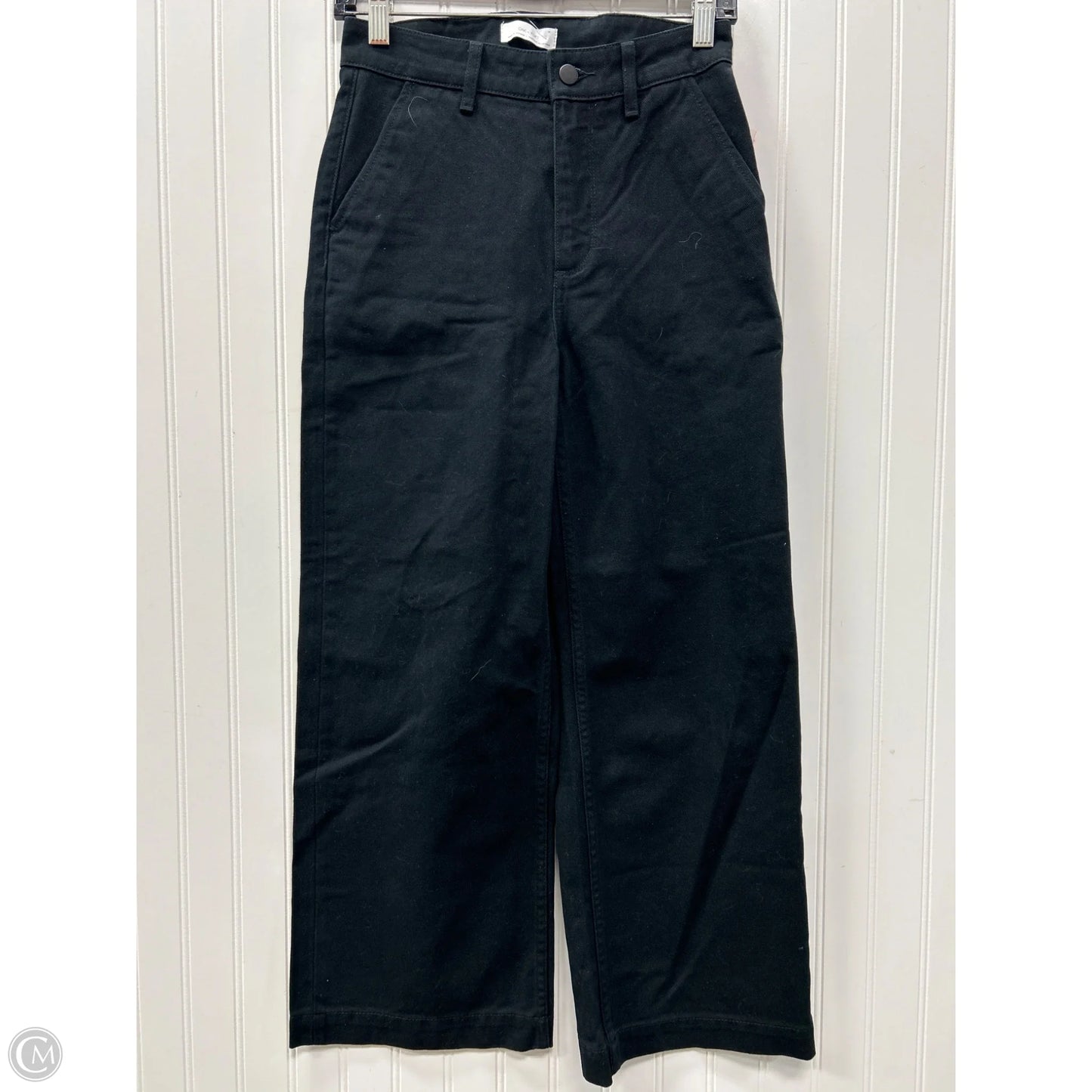 Jeans Wide Leg By Cmb In Black Denim, Size: 2