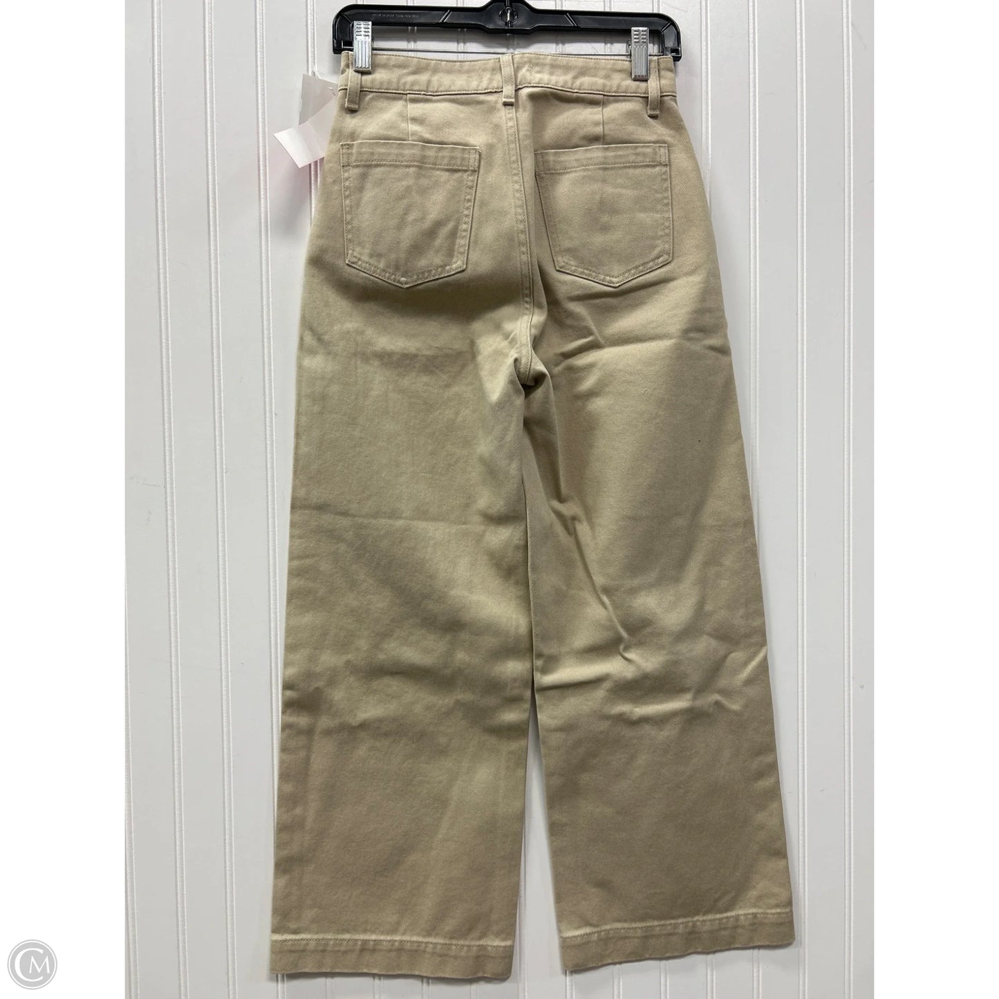 Jeans Wide Leg By Cmb In Tan, Size: 2