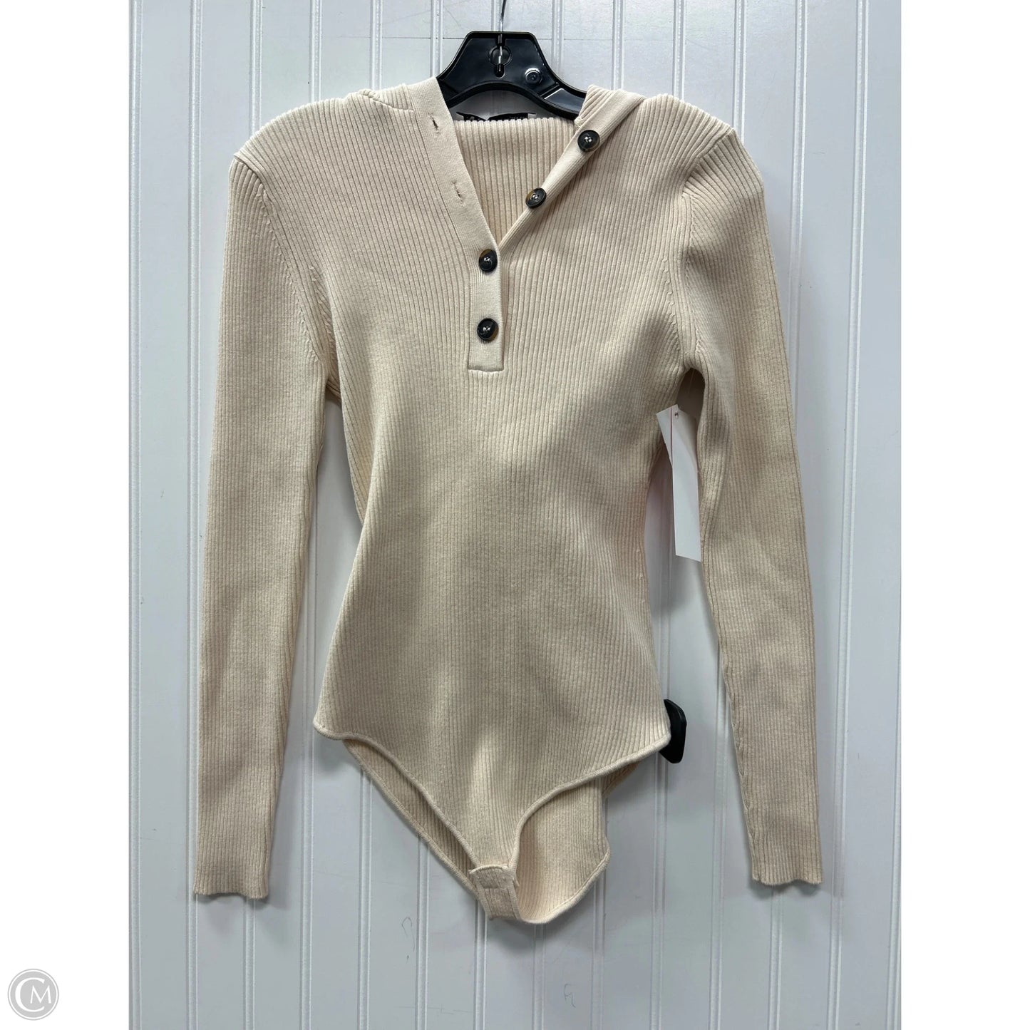 Bodysuit By Zara In Tan, Size: M
