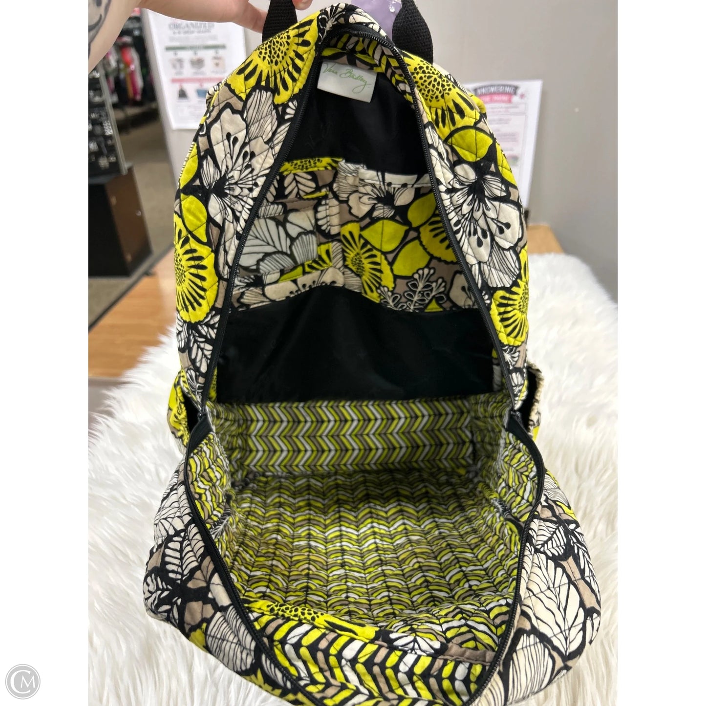Backpack By Vera Bradley, Size: Large