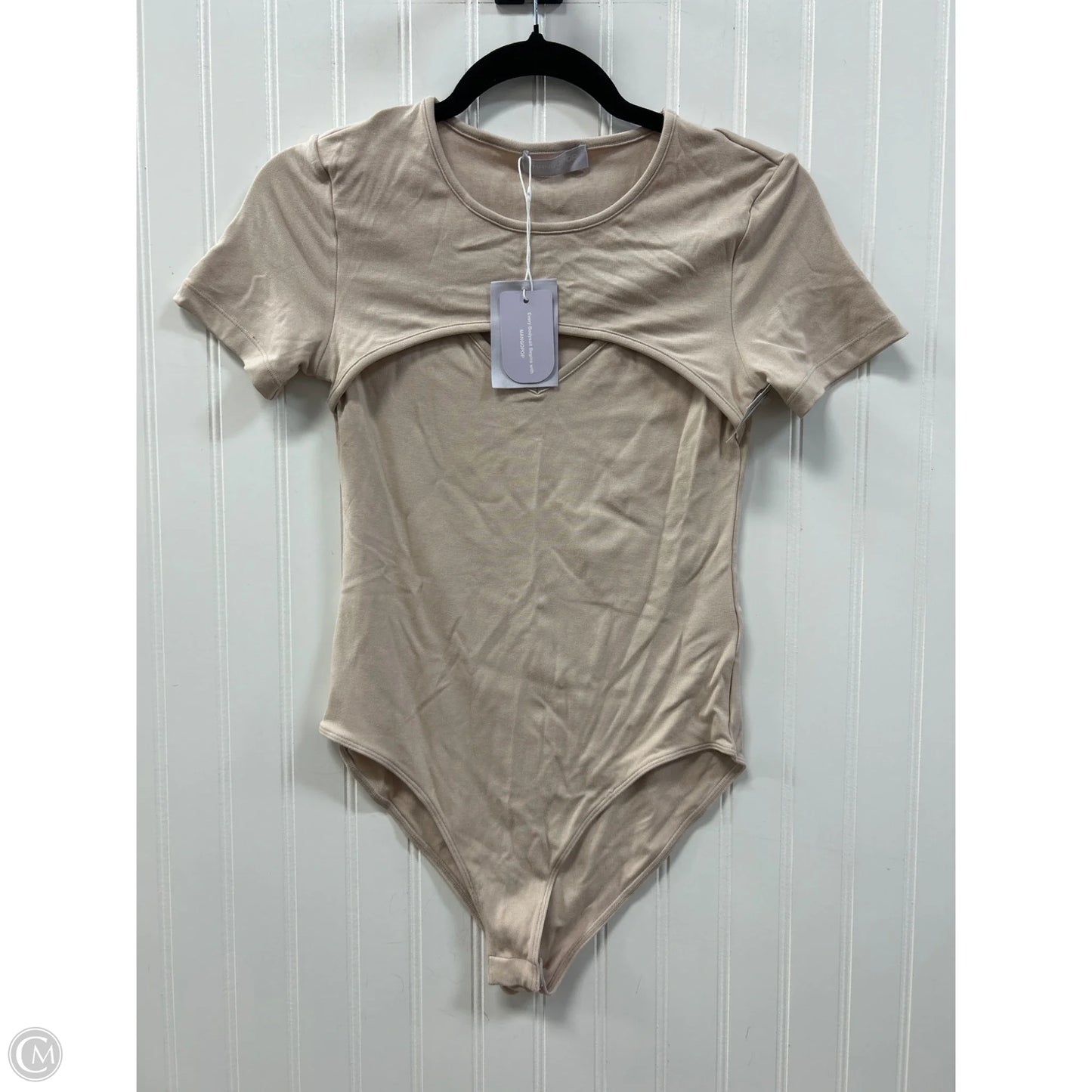 Bodysuit By Mangopop In Tan, Size: S