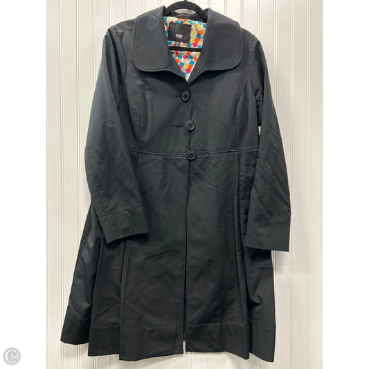 Coat Peacoat By Massimo Dutti In Black, Size: Xl