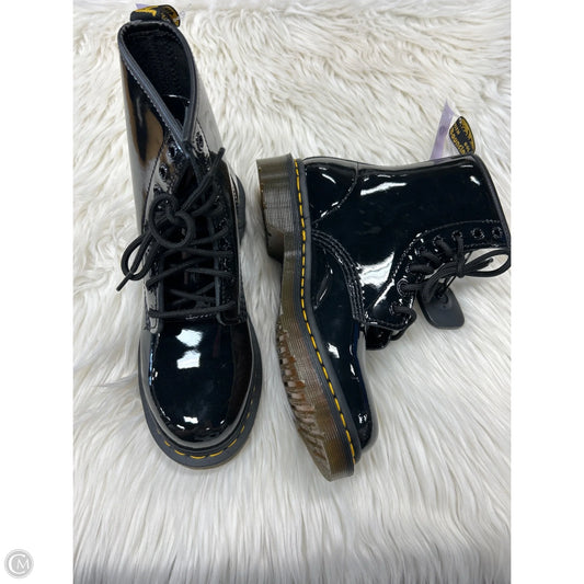 Boots Combat By Dr Martens In Black, Size: 6 NEW
