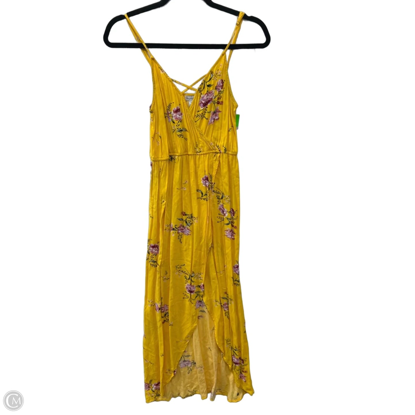 Dress Casual Maxi By Cmc In Yellow, Size: S