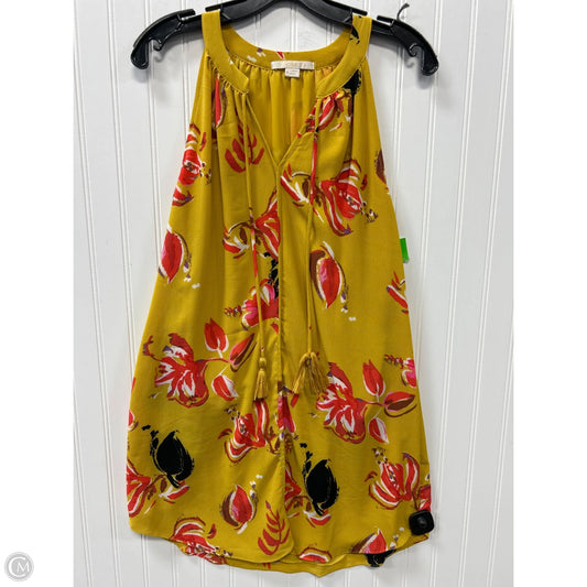 Dress Casual Short By Cmc In Yellow, Size: S