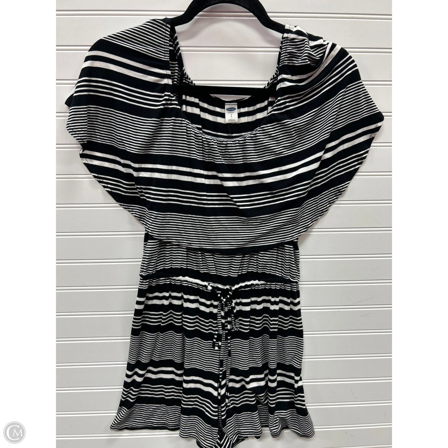 Jumpsuit By Old Navy In Black & White, Size: S