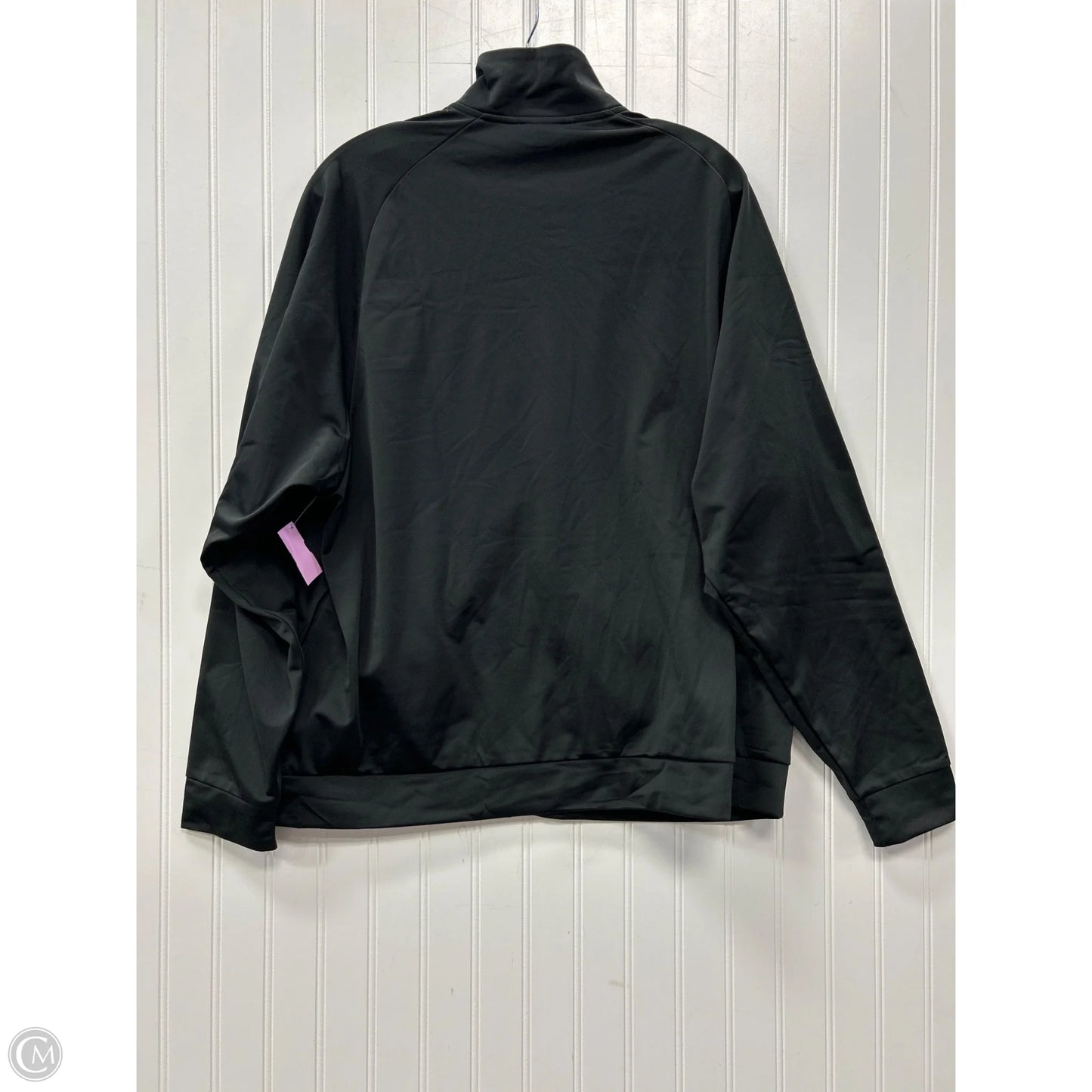 Athletic Jacket By Puma In Black, Size: L