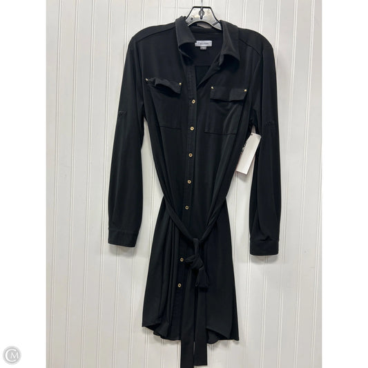 Dress Casual Midi By Calvin Klein In Black, Size: 10
