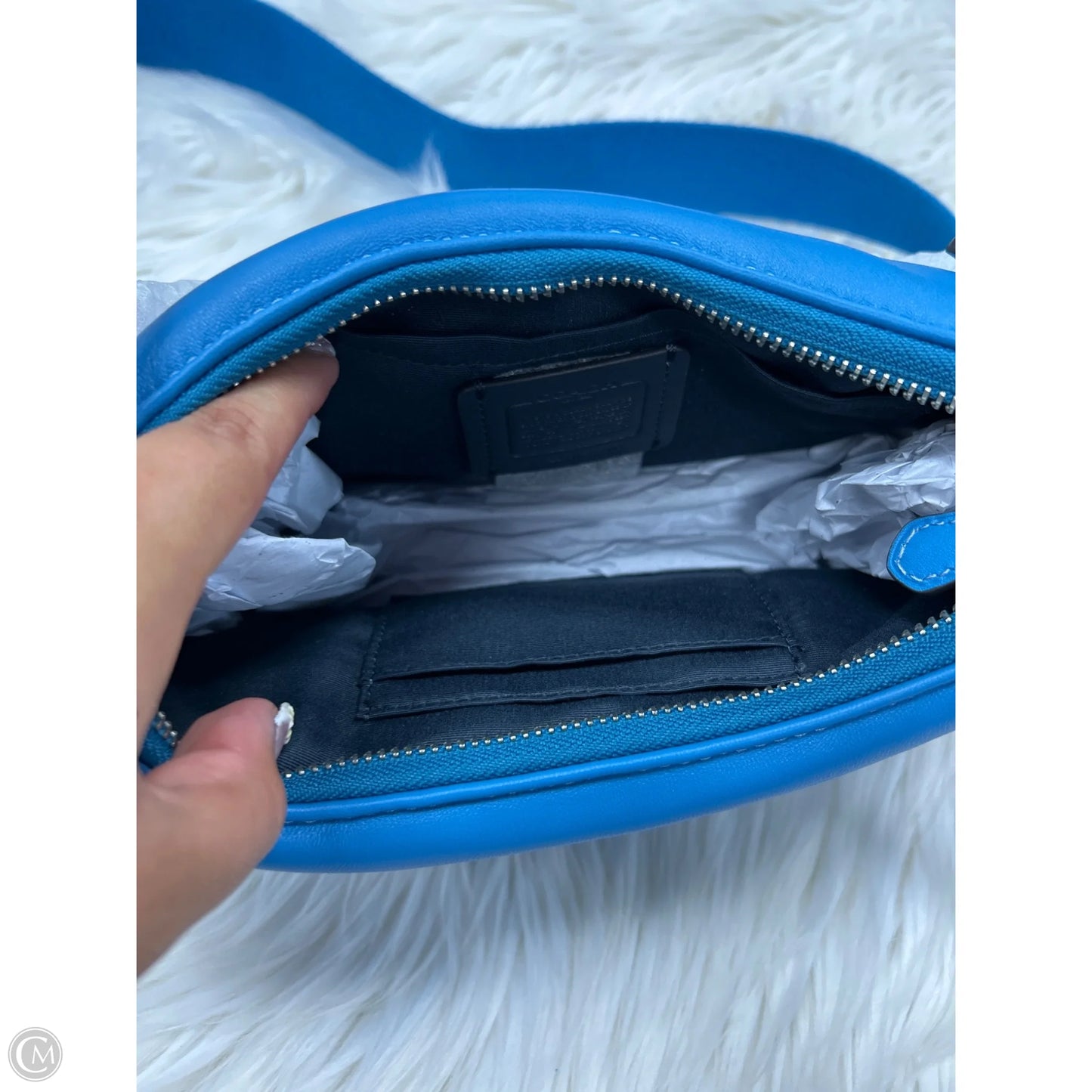 Crossbody Designer By Coach, Size: Small