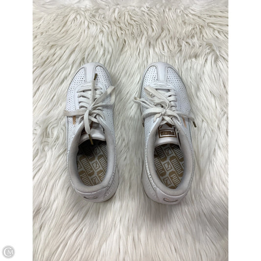 Shoes Athletic By Puma In White, Size: 8