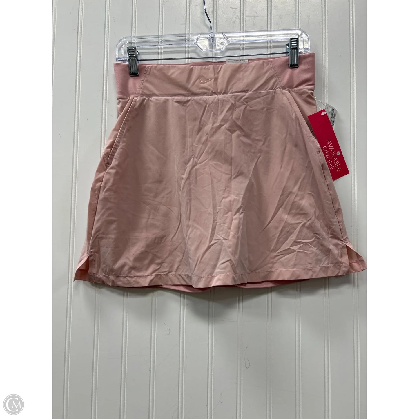 Athletic Skort By Nike Apparel In Pink, Size: M