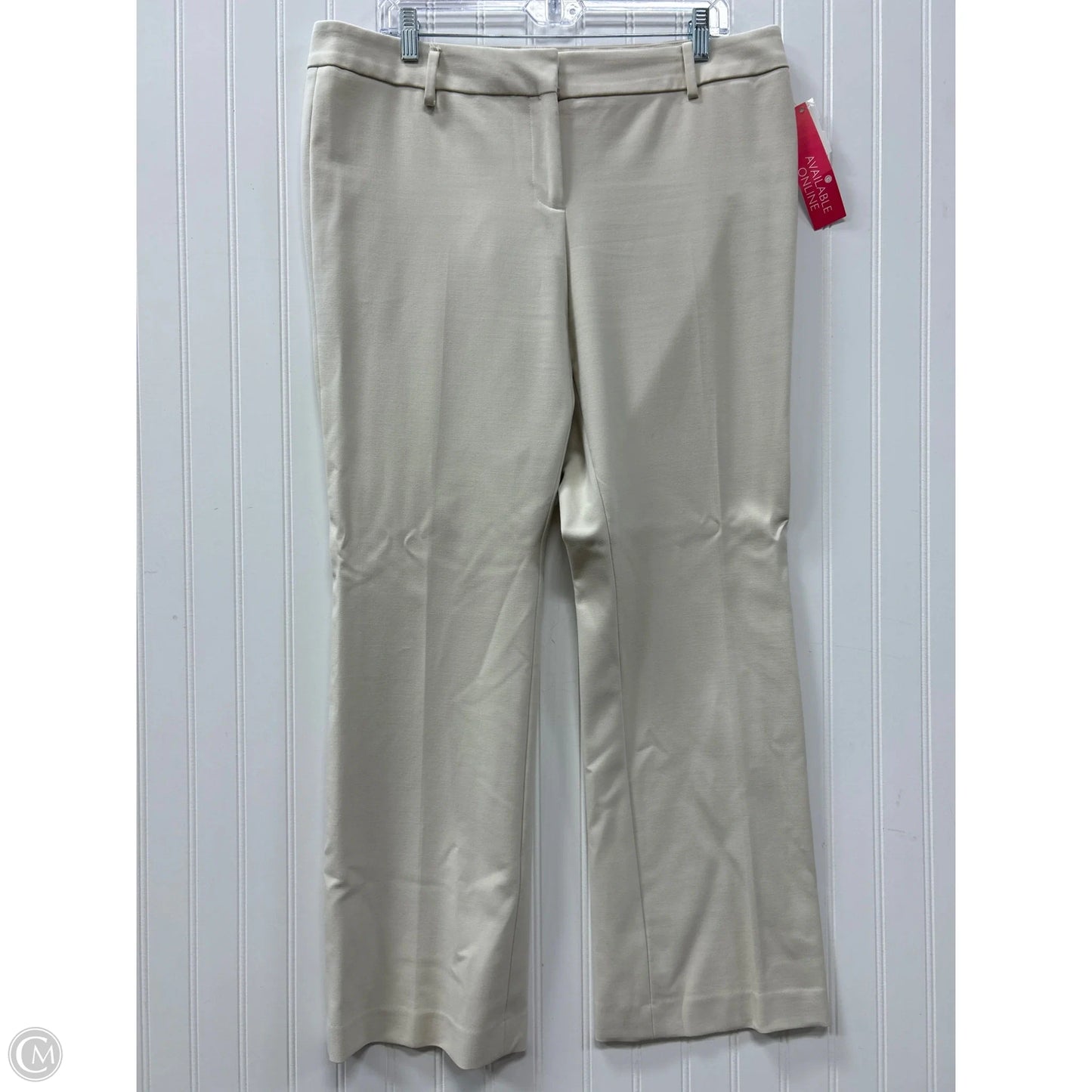 Pants Dress By Talbots In Cream, Size: 14