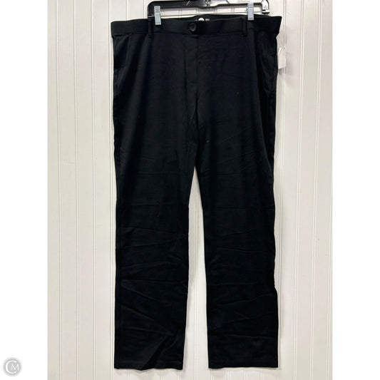 Pants Lounge By Betabrand In Black, Size: 2x