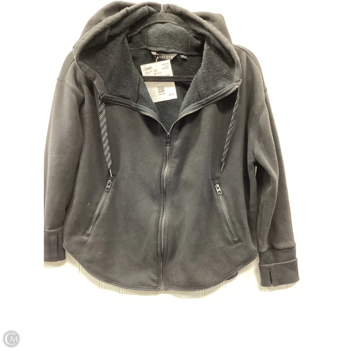 Athletic Jacket By Athleta In Black, Size: Sp