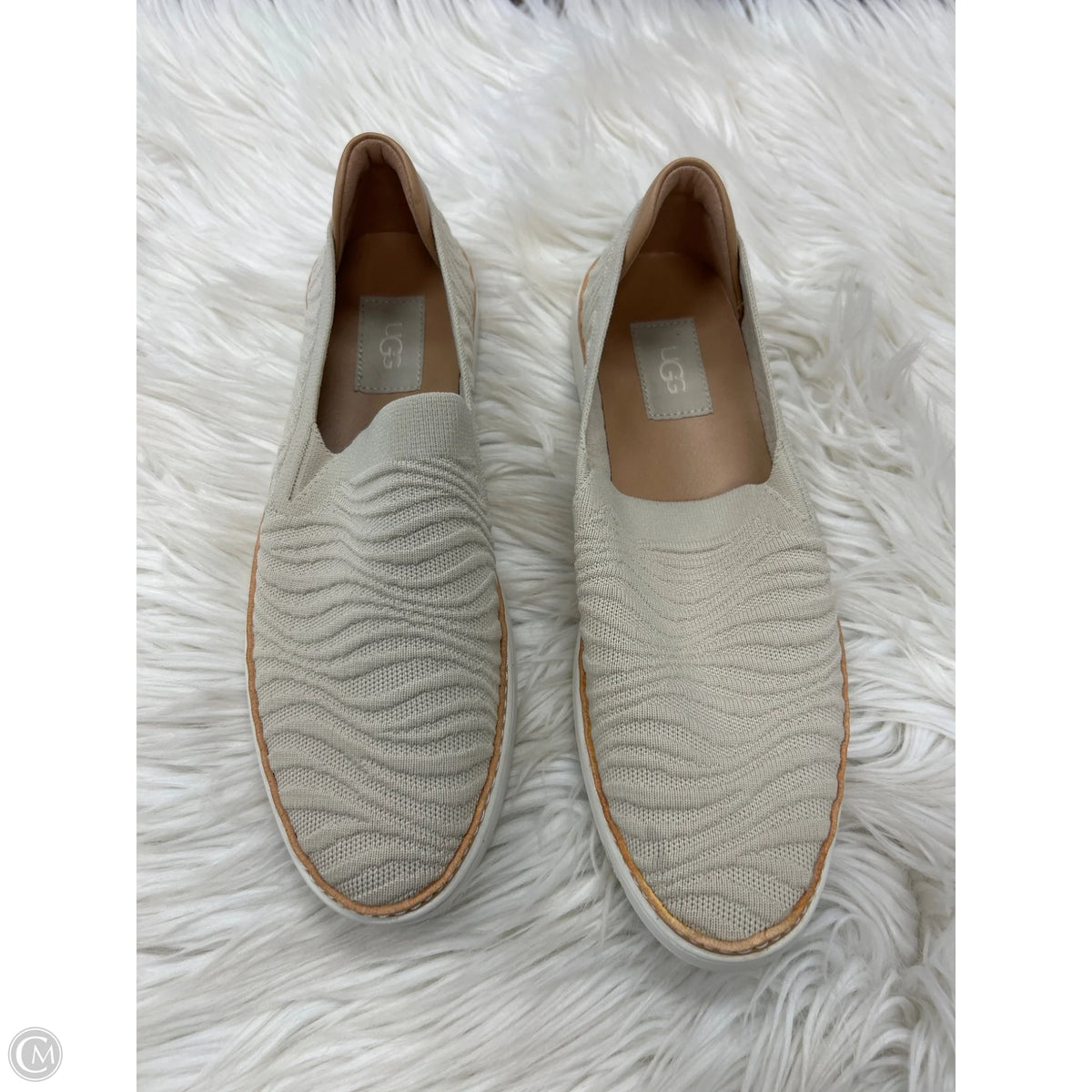 Shoes Designer By Ugg In Cream, Size: 10