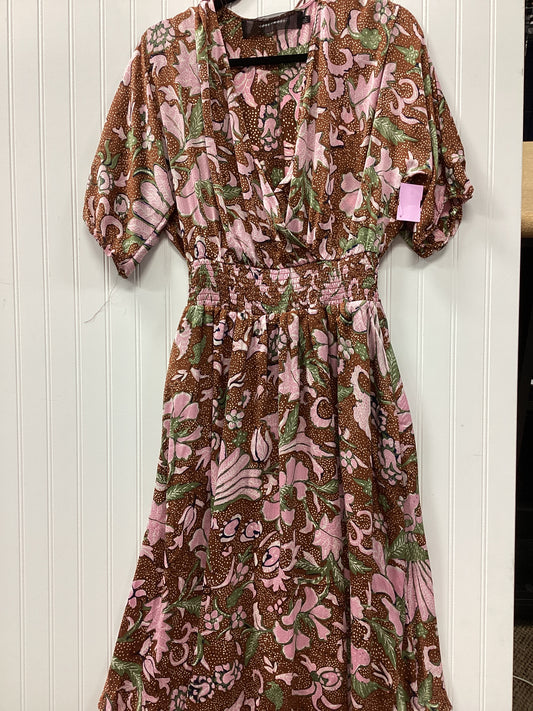 Dress Casual Maxi By Cmc In Brown, Size:S