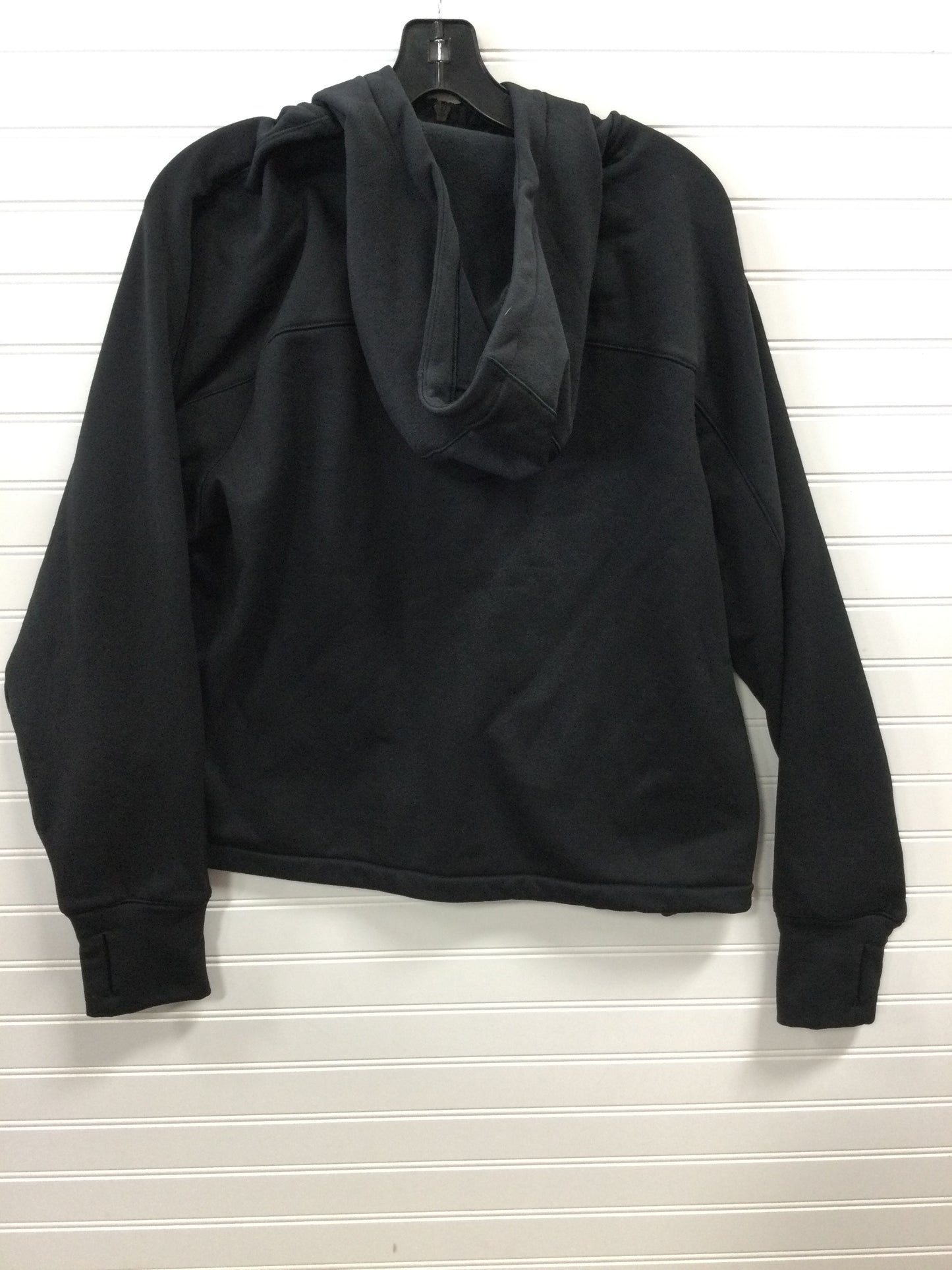 Athletic Jacket By Athleta In Black, Size:L