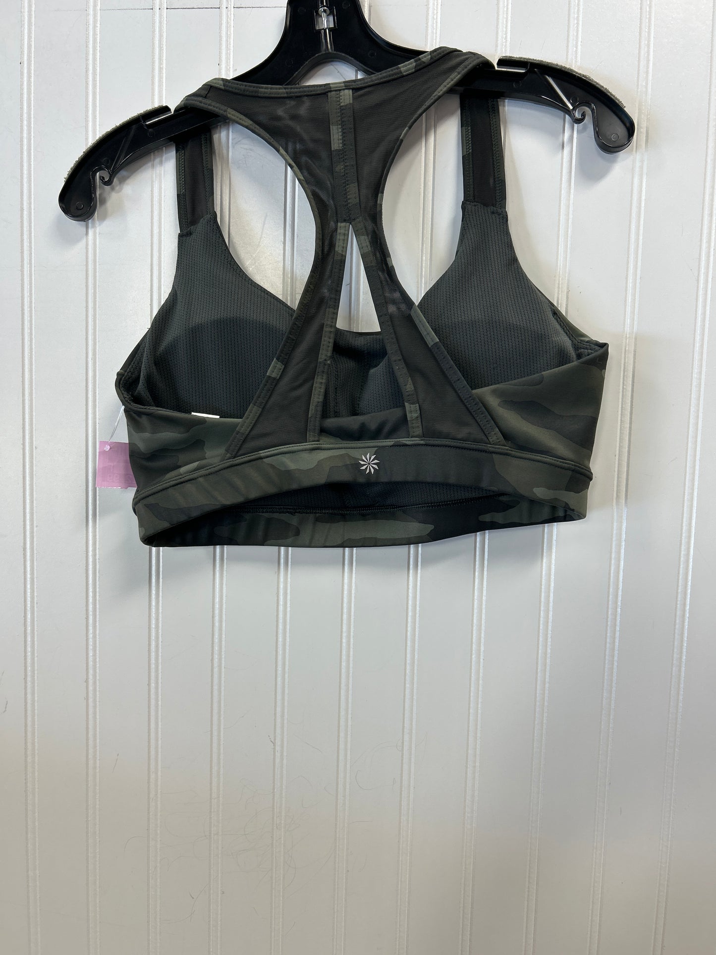 Athletic Bra By Athleta In Green, Size:S