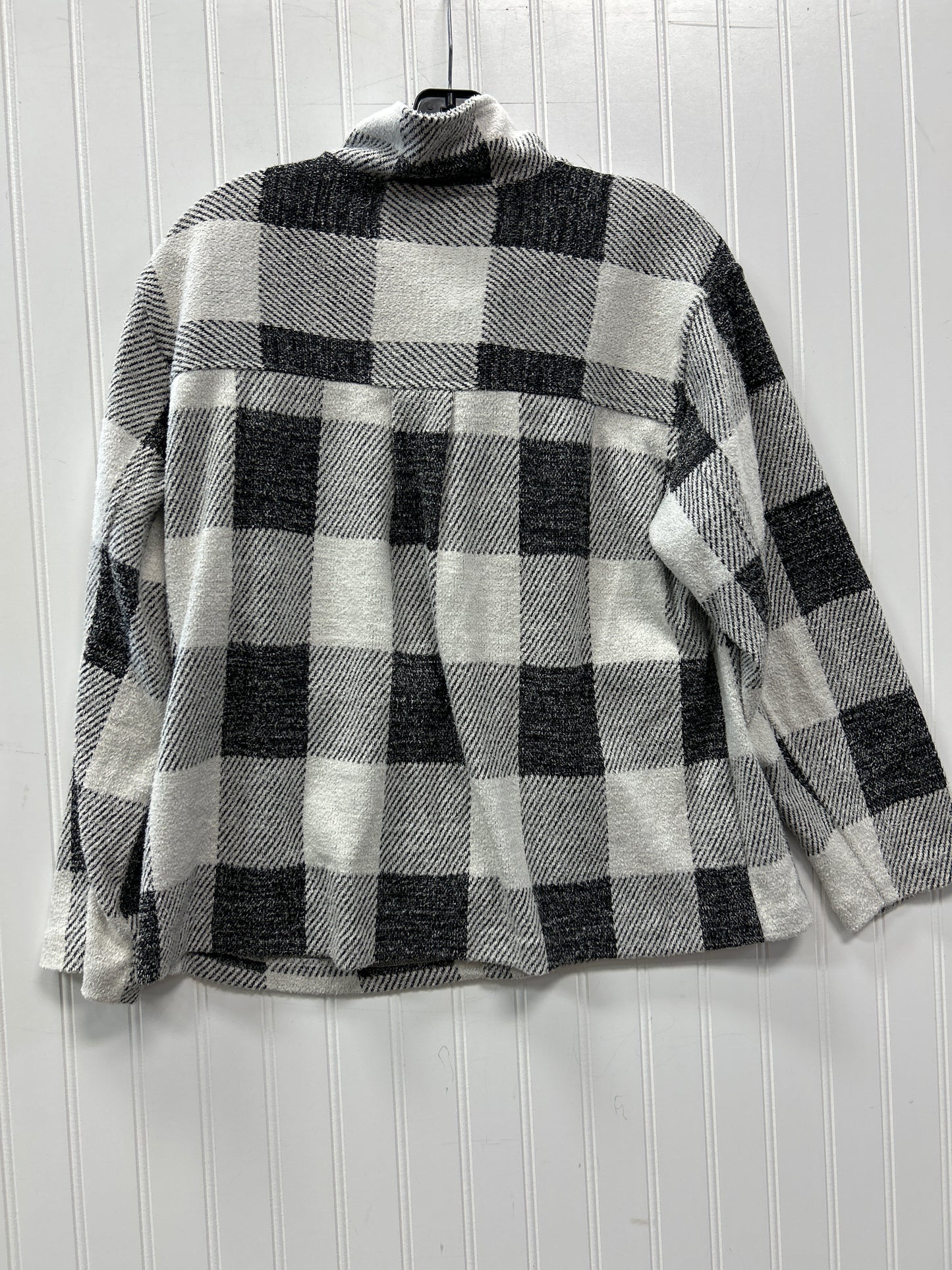 Jacket Fleece By Cj Banks In Grey, Size:Xl
