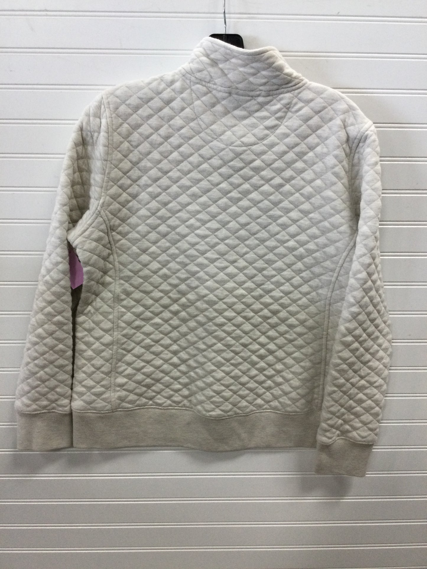 Athletic Sweatshirt Collar By Avalanche In Cream, Size:L