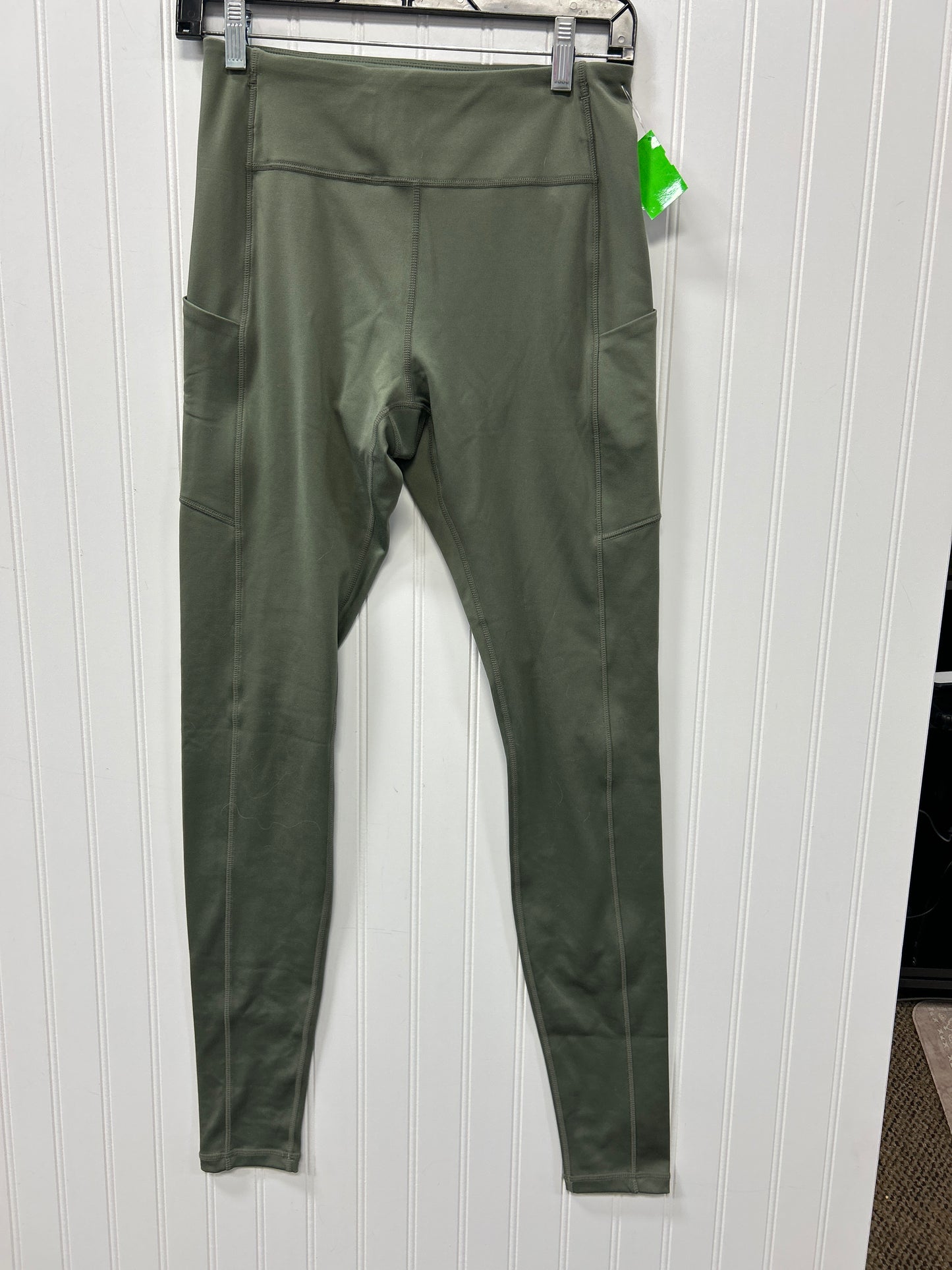 Athletic Leggings By Cmc In Green, Size:M