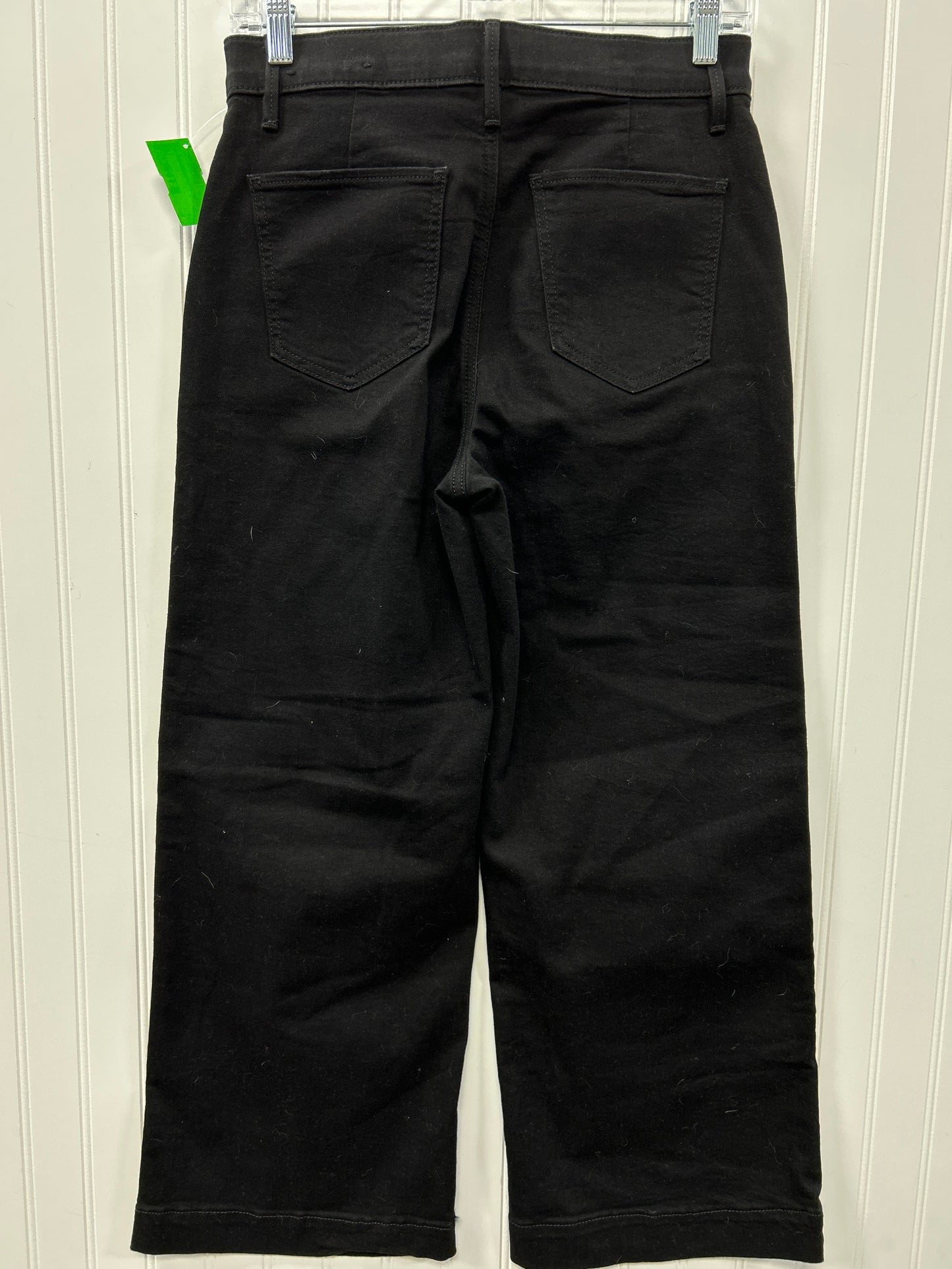 Jeans Wide Leg By Ann Taylor In Black, Size:4