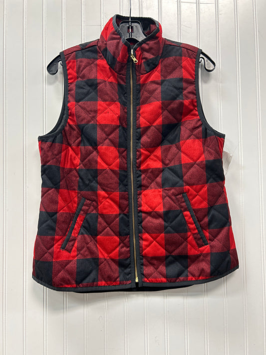 Vest Puffer & Quilted By Old Navy In Plaid Pattern, Size:M