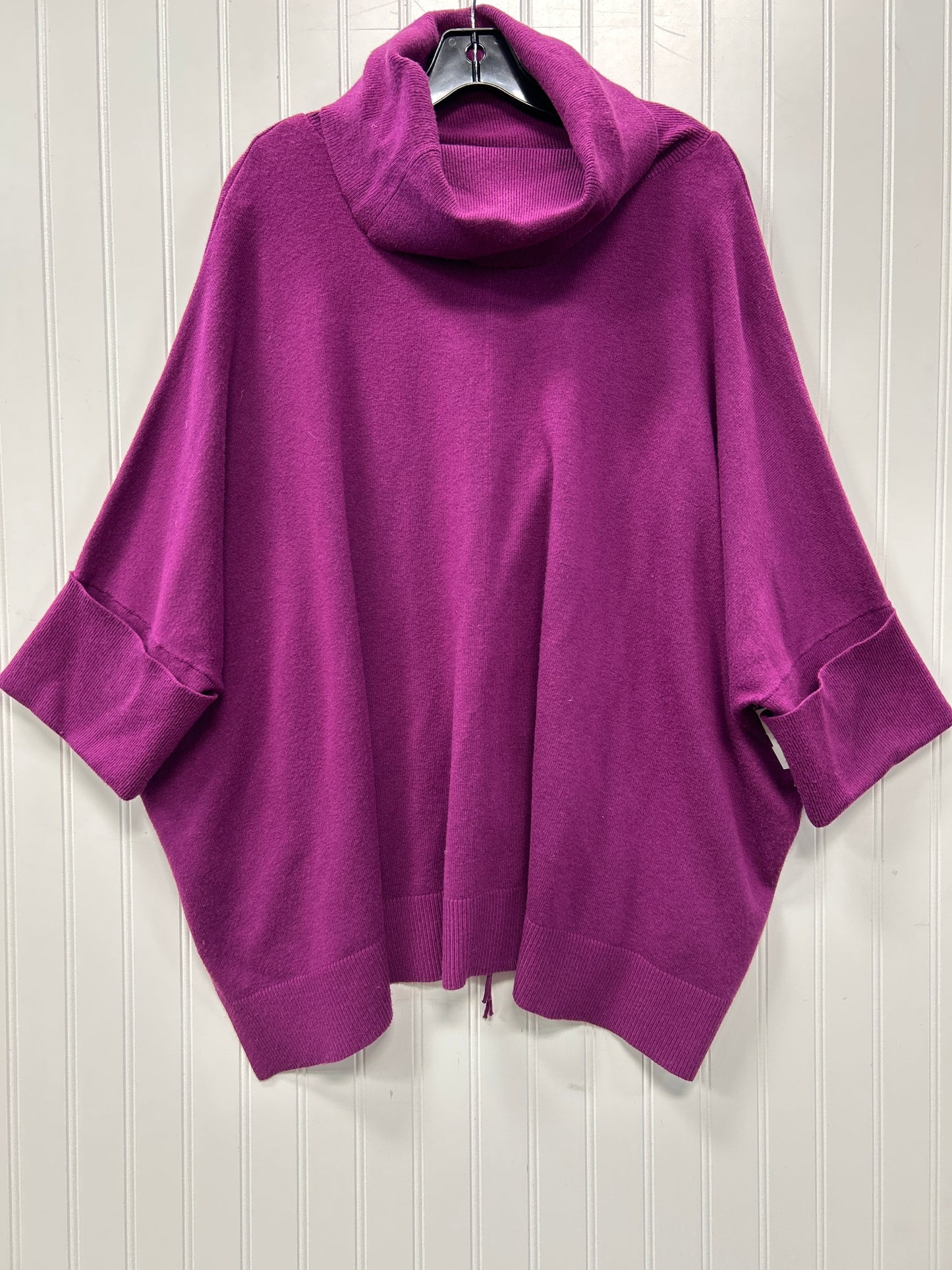 Sweater By Chicos In Purple, Size:L