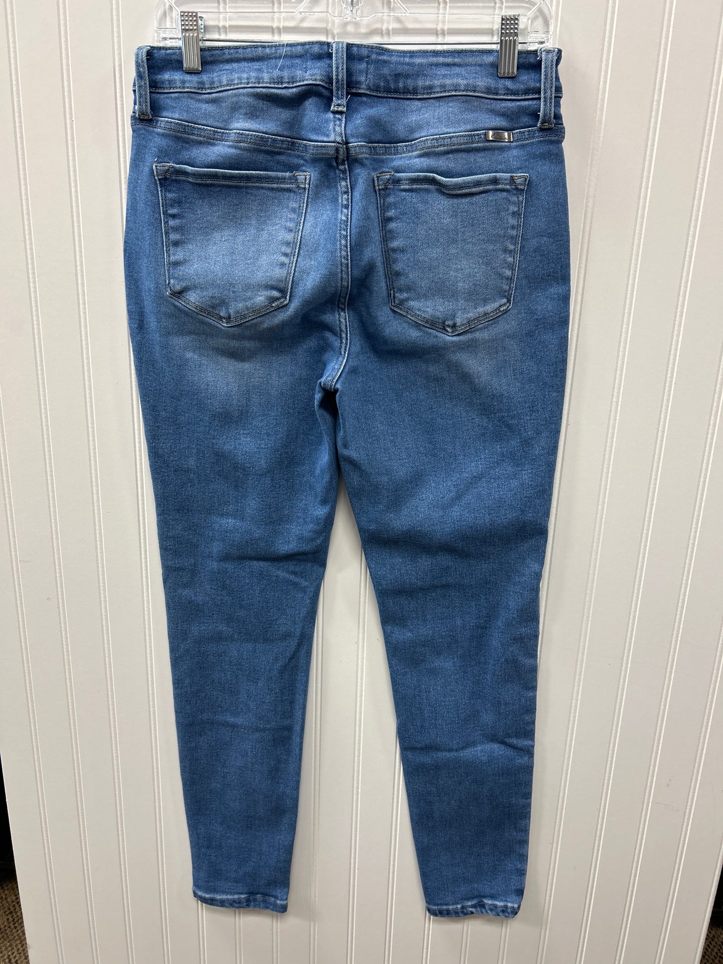 Jeans Skinny By Kancan In Blue Denim, Size:6