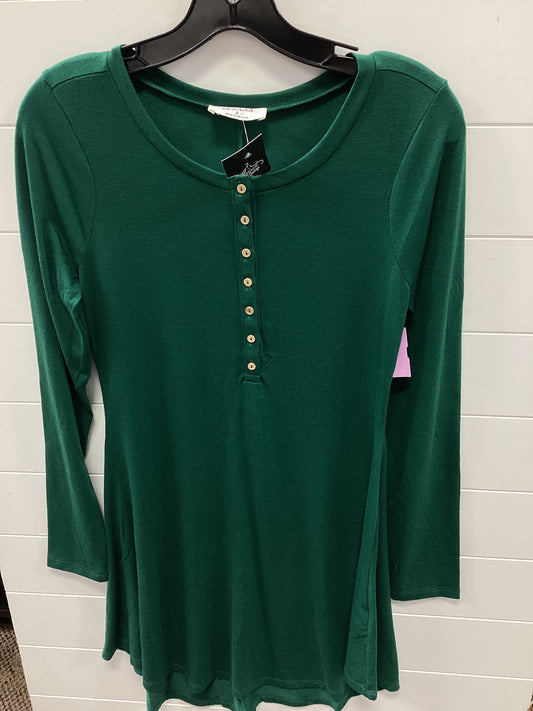 Dress Casual Midi By Zenana In Green, Size:S