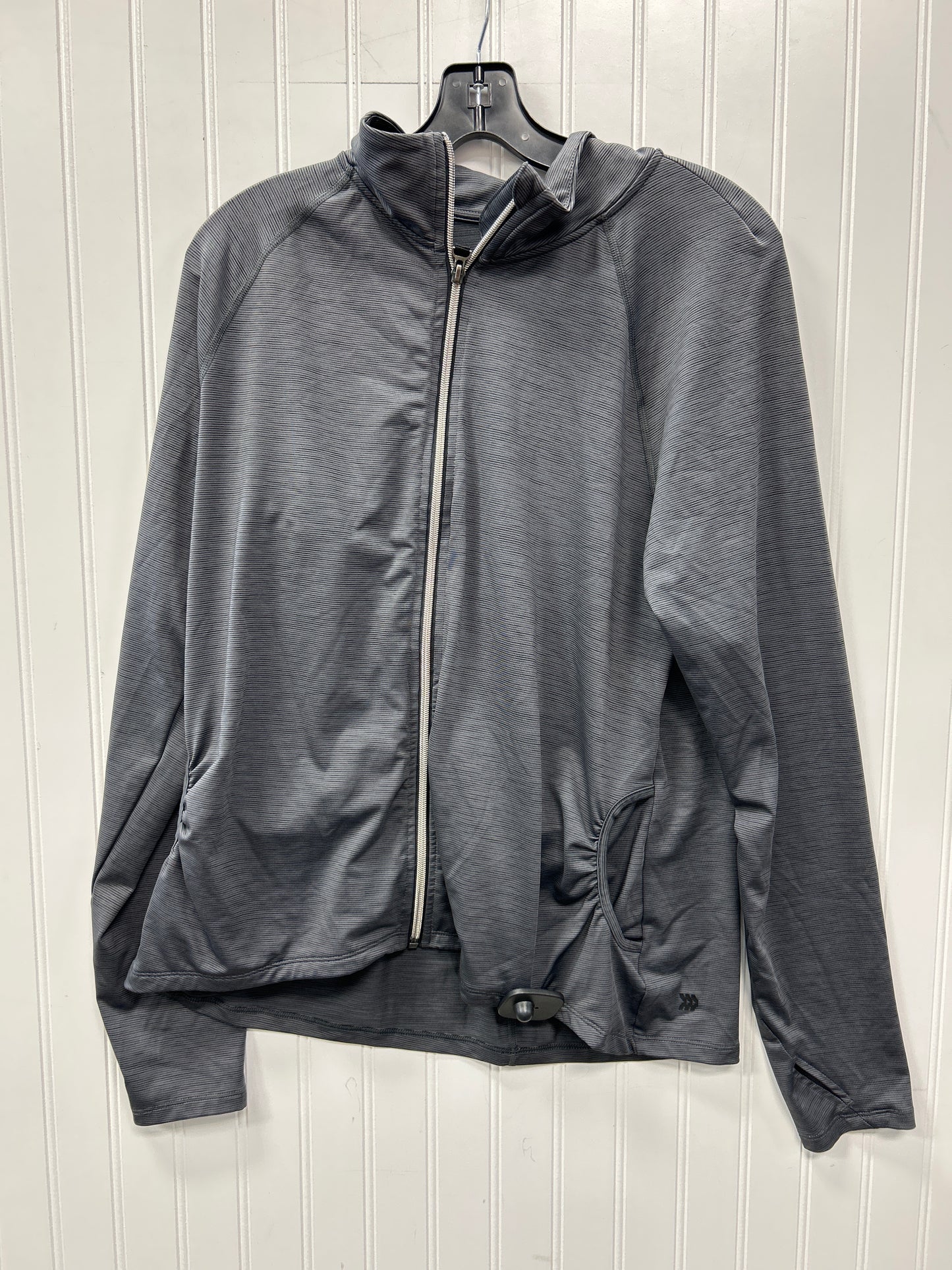Athletic Jacket By All In Motion In Grey, Size:L