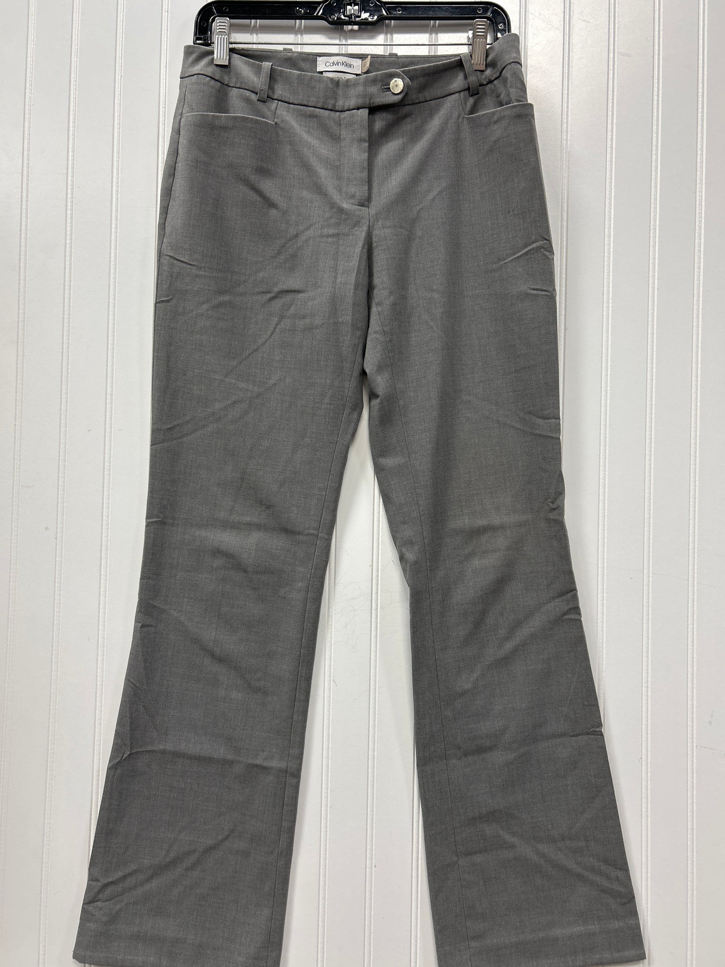 Pants Dress By Calvin Klein In Grey, Size:2