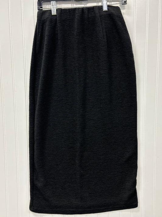 Skirt Maxi By Cut Loose In Black, Size:S