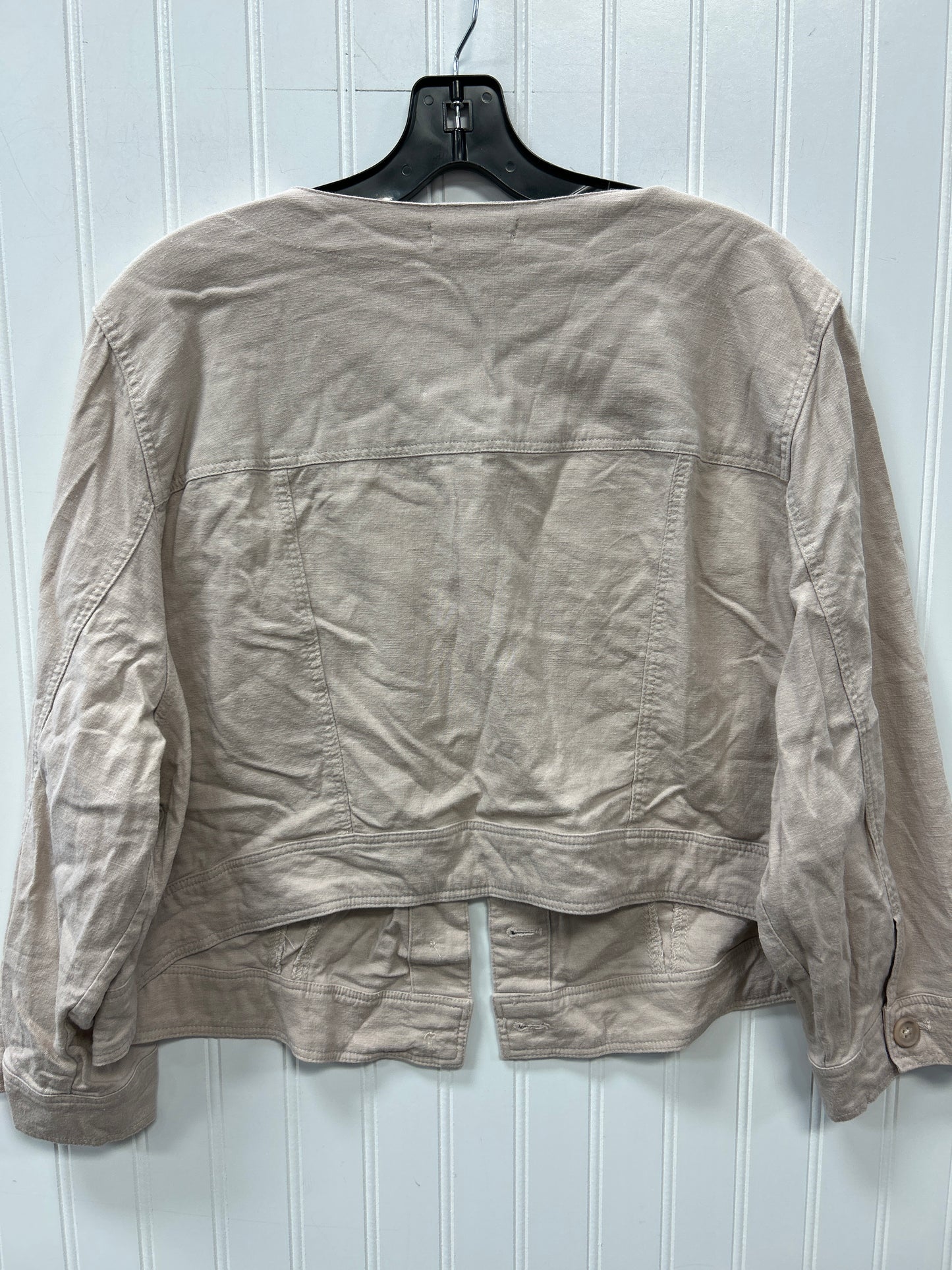 Blouse Ls By Torrid In Tan, Size:2X