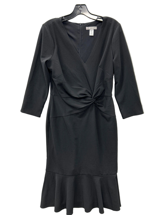 Dress Work By London Times In Black, Size:10