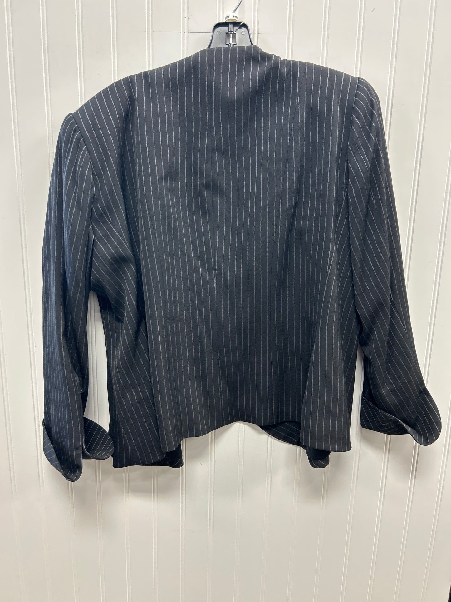 Blazer By Armani Collezoni In Black, Size:16