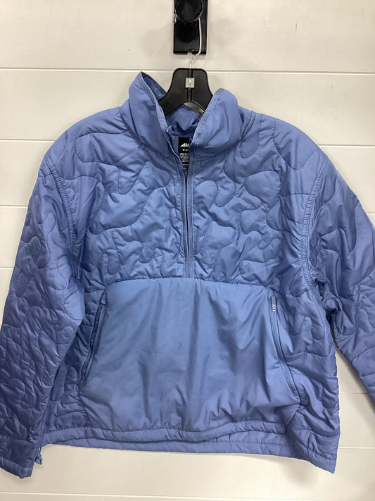 Athletic Jacket By Avia In Purple, Size:M