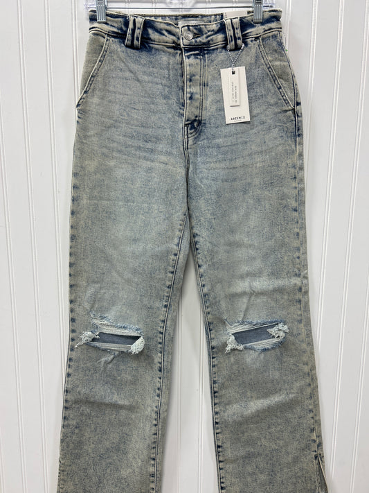 Jeans Wide Leg By Cmc In Blue Denim, Size:4
