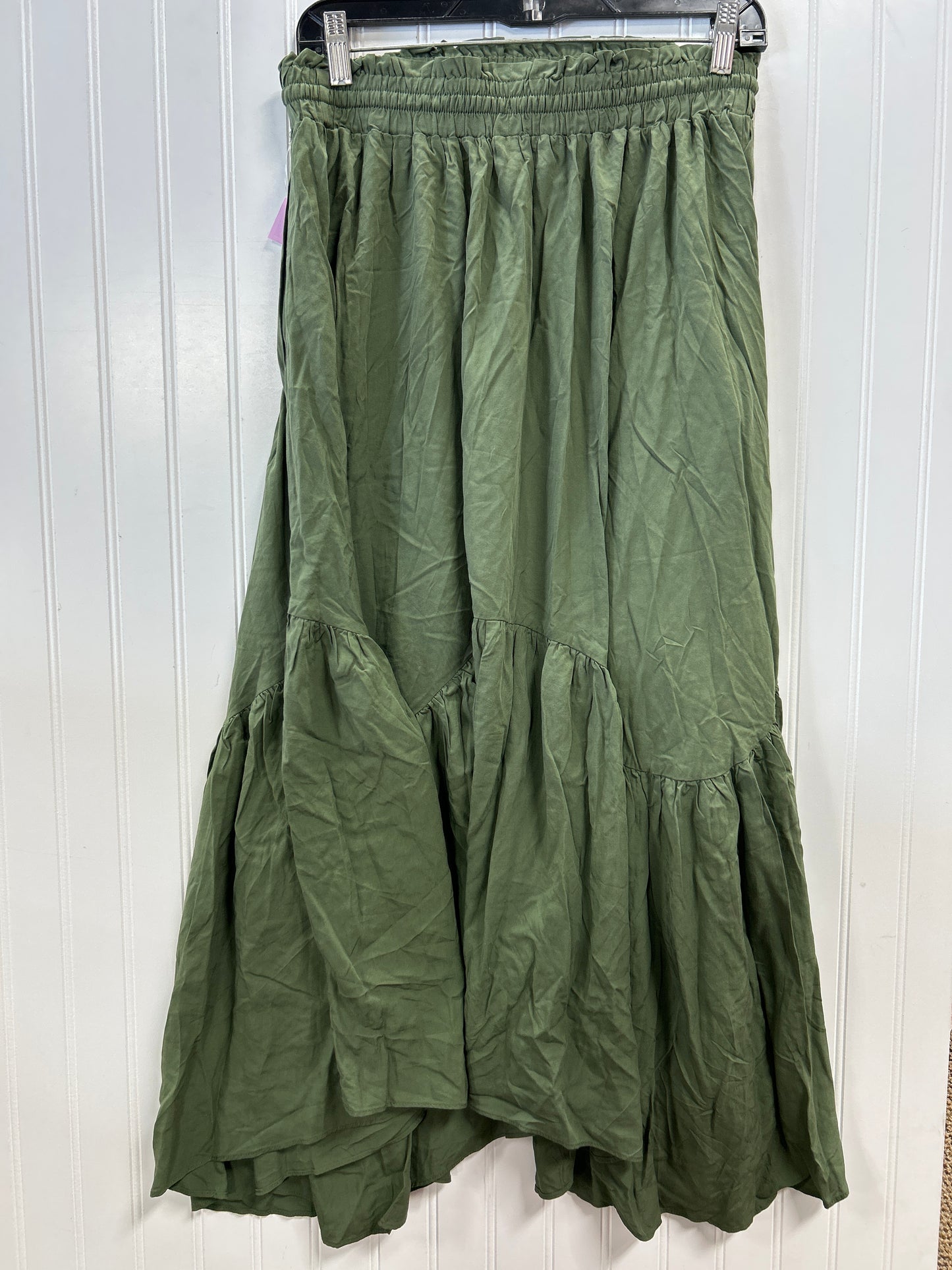 Skirt Maxi By Clothes Mentor In Green, Size:M